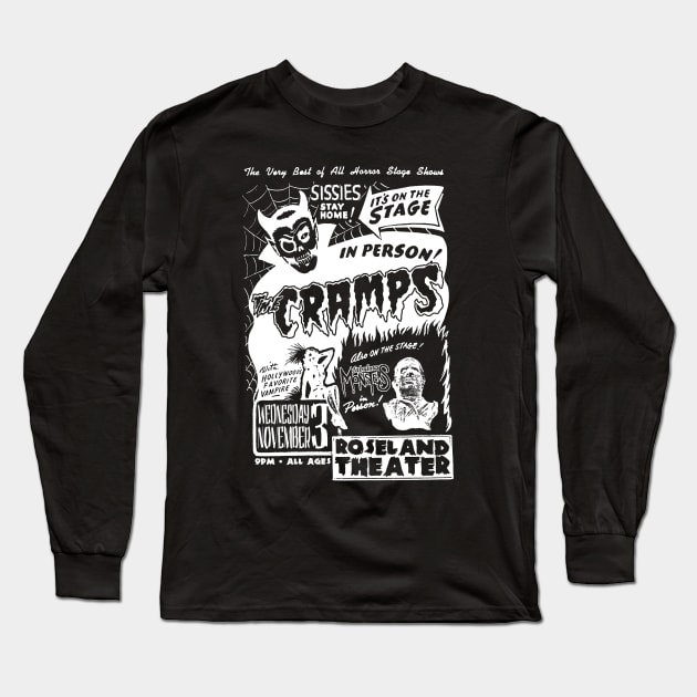 1999 Famous Monsters Punk Show (Portland, Oregon) Long Sleeve T-Shirt by Scum & Villainy